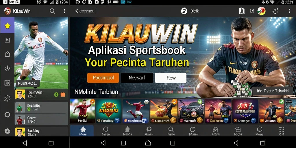 Tampilan gameplay Sportsbook KILAUWIN yang menarik dan interaktif.
