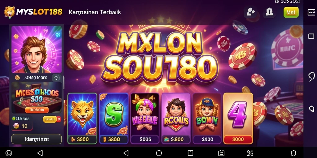 Gameplay menarik dari MYSLOT188 yang menampilkan berbagai slot.