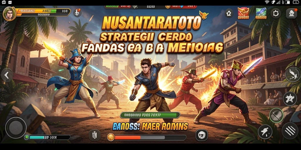 Tampilan screenshot permainan NUSANTARATOTO yang penuh strategi dan aksi.