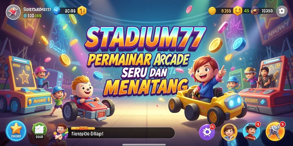 Tampilan gameplay STADIUM77 yang seru dan penuh aksi.