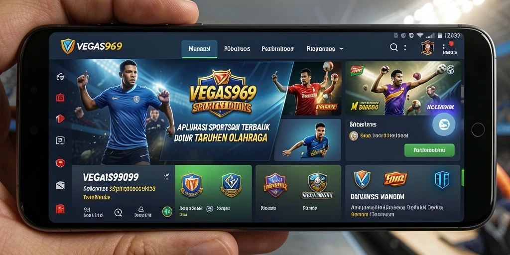 Tampilan permainan taruhan olahraga di VEGAS969 yang interaktif.